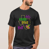 T-shirt Mardi Gras Yall New Orleans Mardi Gras Carni (Devant)