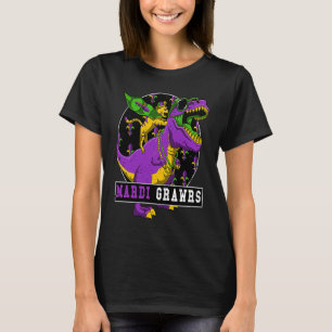 T-shirt Mardi Grawrs Bouffon de Mardi Gras Chat à Cheval s