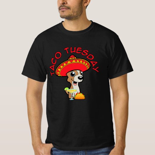 T-shirt mardi Taco (Devant)