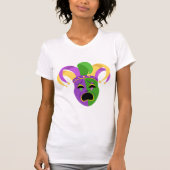 T-shirt Mardis Gras Mask (Devant)