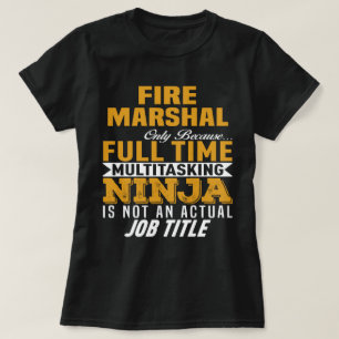 T-shirt Maréchal des incendies
