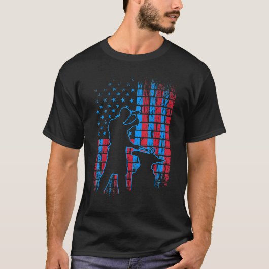 T-shirt Maréchal Ferrage Sabot Équidé _40 (Devant)