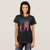 T-shirt Maréchal Ferrage Sabot Équidé _51 (Devant entier)