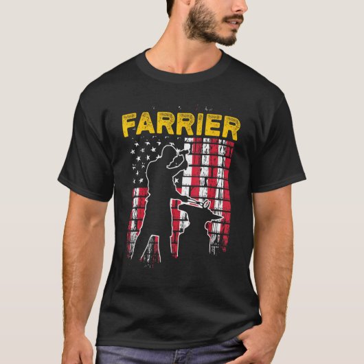 T-shirt Maréchal Ferrage Sabot Équidéen _42 (Devant)