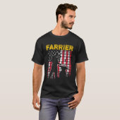 T-shirt Maréchal Ferrage Sabot Équidéen _42 (Devant entier)