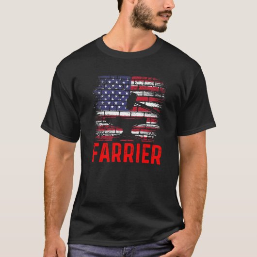 T-shirt Maréchal Ferrant Ferrage Parage Équidéen (Devant)