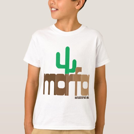T-shirt Marfa le Texas (Devant)