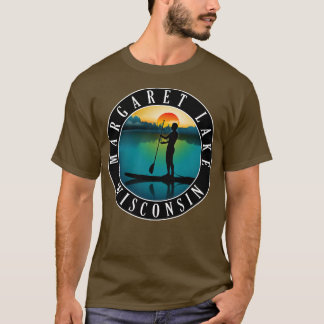 T-shirt Margaret Lake Wisconsin Paddleboard