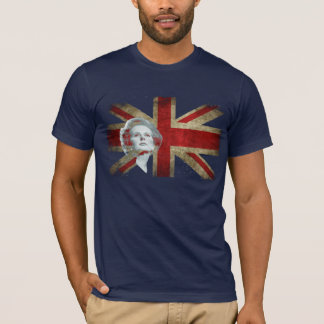 T-shirt Margaret Thatcher et le drapeau du Royaume-Uni