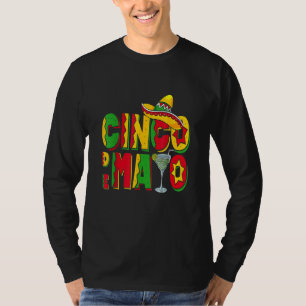 T-shirt Margarita Boire Parti Mexicain Sombrero Cinco De