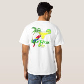 T-shirt Margarita de Key West (Dos entier)