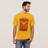 T-shirt Margarita Magic - Gras "Tequila Time" Graphique (Devant entier)