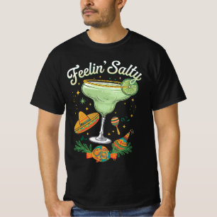T-shirt Margarita Salée Drôle Sentiment Cinco De Mayo