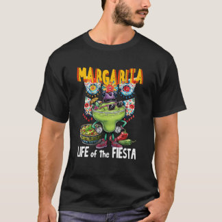 T-shirt Margarita Vie de la Fiesta, Fiesta mexicaine