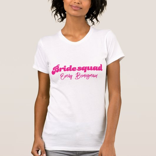 T-shirt Marges et mariage bachelorette fête Bridesmaid (Devant)