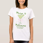T-shirt Marges & Mariage Bachelorette Tee personnalisée (Devant)