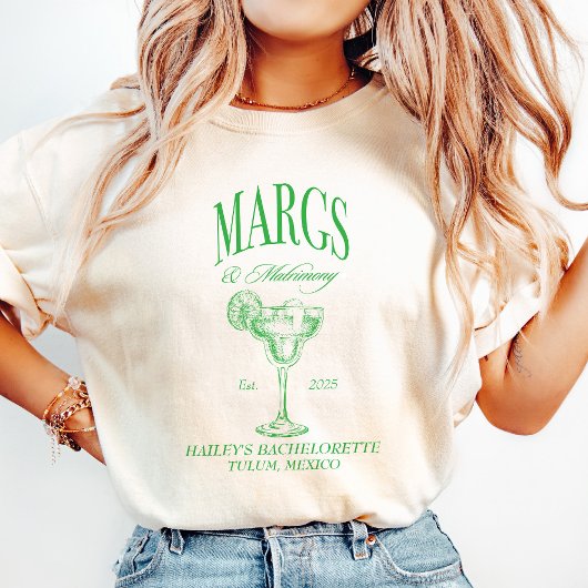 T-shirt Marges Matrimony Bachelorette personnalisée