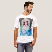T-shirt Margot en bleu, Mary Cassatt (Devant entier)