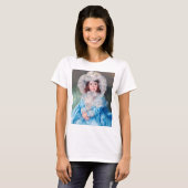 T-shirt Margot en bleu, Mary Cassatt (Devant entier)