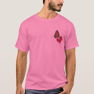 T-shirt Marguerite rose, chemise de monarque