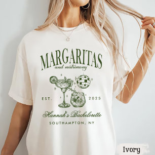 T-shirt Marguerites Rétro Modernes et Mariage Rayé Bach
