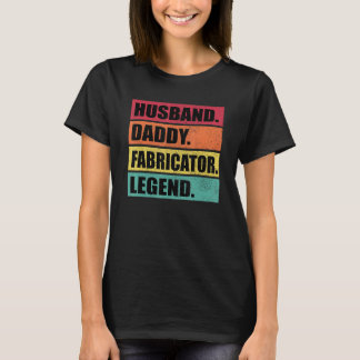 T-shirt Mari Daddy Fabricant Légende Fête des pères rétro