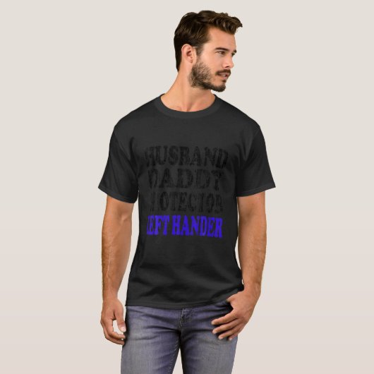 T-shirt Mari Daddy Laisser Hander Drôle Gauche Graphique T (Devant entier)