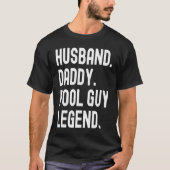T-shirt Mari Daddy Pool Guy Legend (Devant)
