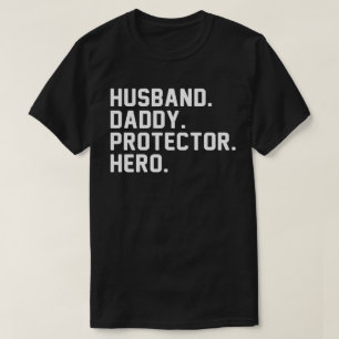 T-shirt mari daddy protecteur héros