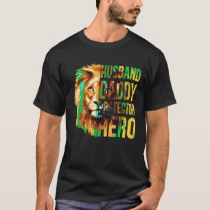T-shirt Mari Daddy Protecteur Héros Amusant Mari Cadeaux f