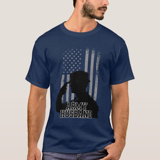 T-shirt Mari de l'Armée (Devant)