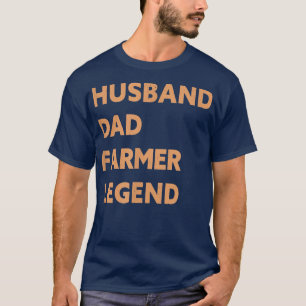T-shirt Mari du père agriculteur légende drôle agriculteur