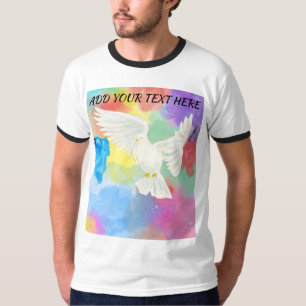 T-shirt Mari Éclaboussure d'été aquarelle vibrante colorée