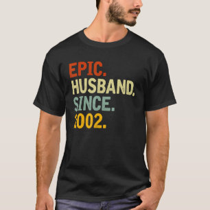 T-shirt Mari épique depuis 2002 Drôle 20e anniversaire de