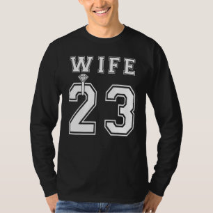 T-shirt Mari Époux Correspondant 2023 Fête de Fiançailles 