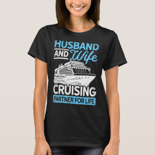 T-shirt Mari Et Femme Partenaires De Croisière Pour Vivre