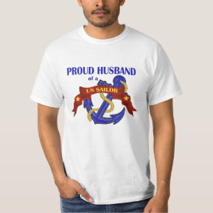 T-shirt Mari fier d'un marin des USA