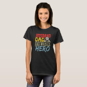 T-shirt Mari Papa Hook Legend Hero Arm Lutte contre le bra (Devant entier)