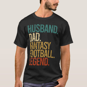 T-shirt Mari Papa Légende Fantastique Football Drôle Homme