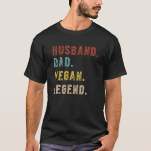 T-shirt Mari Papa Légende Végétalienne Devenez Végétalien