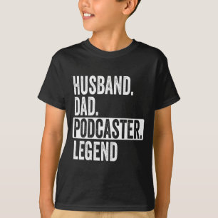 T-shirt Mari Papa Podcasteur Légende Pour Graphisme