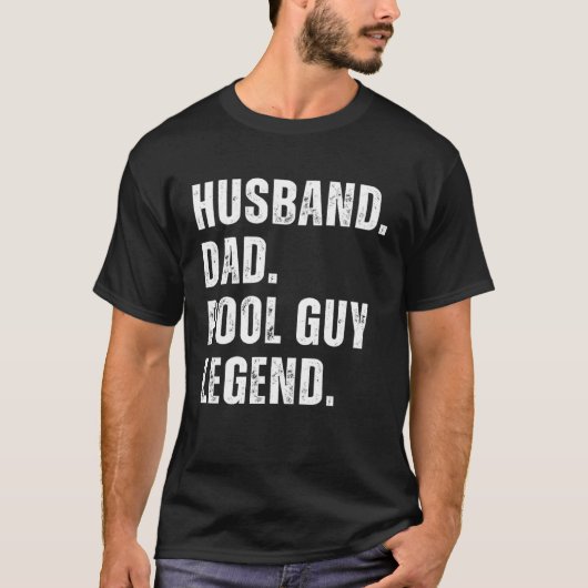 T-shirt Mari Papa Pool Guy Legend 10 (Devant)