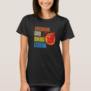T-shirt Mari Papa Vélo Vélo Vélo vélo vélo équitation Gr