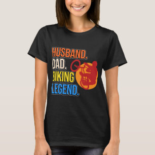 T-shirt Mari Papa Vélo Vélo Vélo vélo vélo équitation Gr