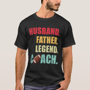 T-shirt Mari père légende Football entraîneur Fête des pèr