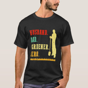 T-shirt Mari Père Papa Jardinier Héros Jardinage Paysage