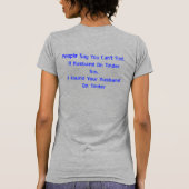 T-shirt Mari sur Tinder (Dos)