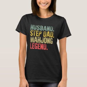 T-shirt Mari vintage Étape Papa Mahjong Légende