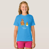 T-shirt Maria et bandit les poulets (Devant entier)