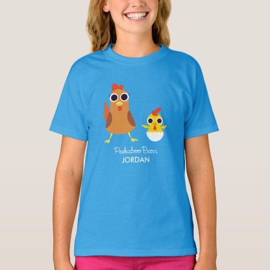 T-shirt Maria et bandit les poulets (Devant)